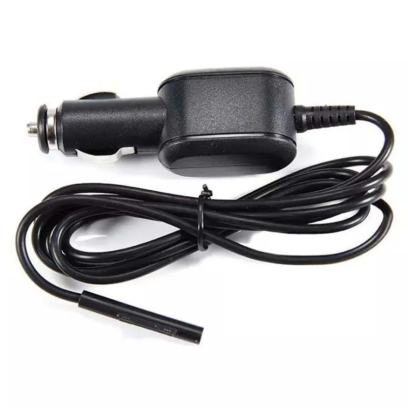 Universal Power Adapter for Microsoft Surface Pro Series (3, 4, 5, 6, 7) - 15V 3A Car Charger