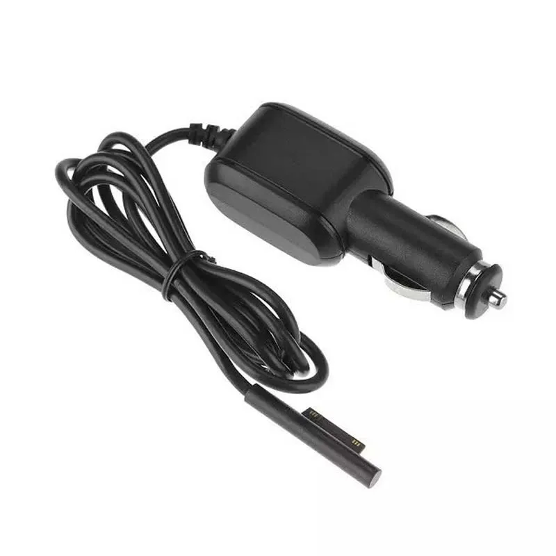 Universal Power Adapter for Microsoft Surface Pro Series (3, 4, 5, 6, 7) - 15V 3A Car Charger