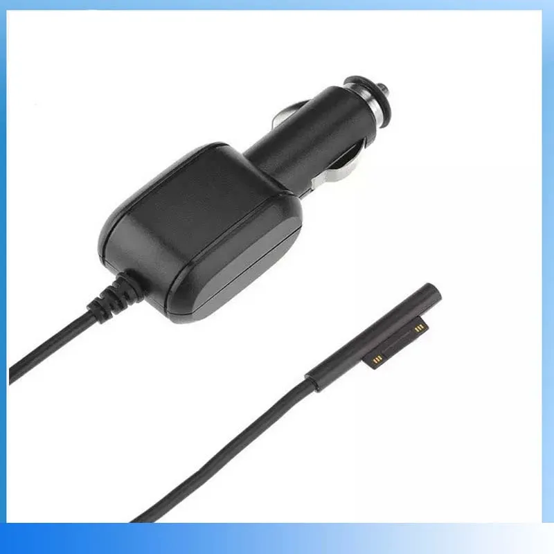 Universal Power Adapter for Microsoft Surface Pro Series (3, 4, 5, 6, 7) - 15V 3A Car Charger