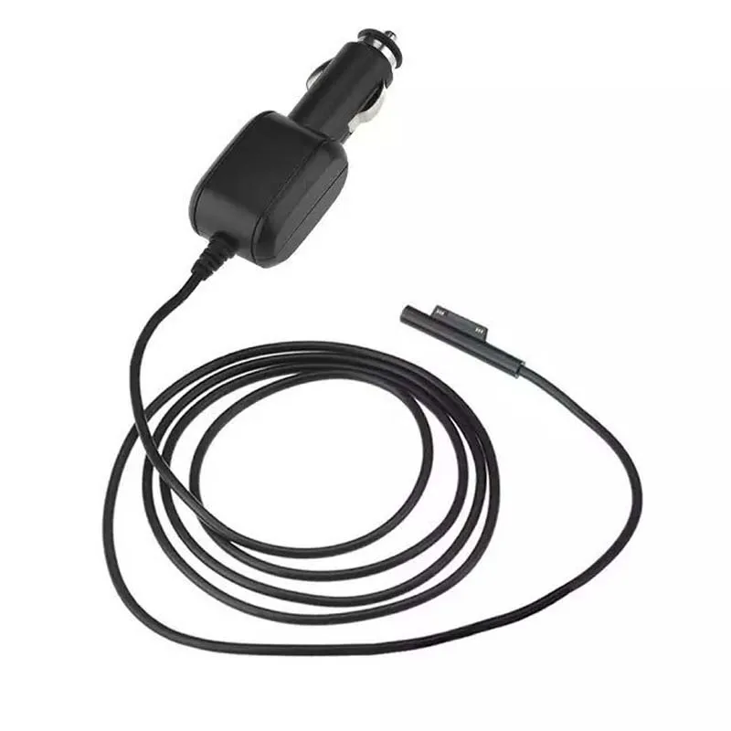 Universal Power Adapter for Microsoft Surface Pro Series (3, 4, 5, 6, 7) - 15V 3A Car Charger