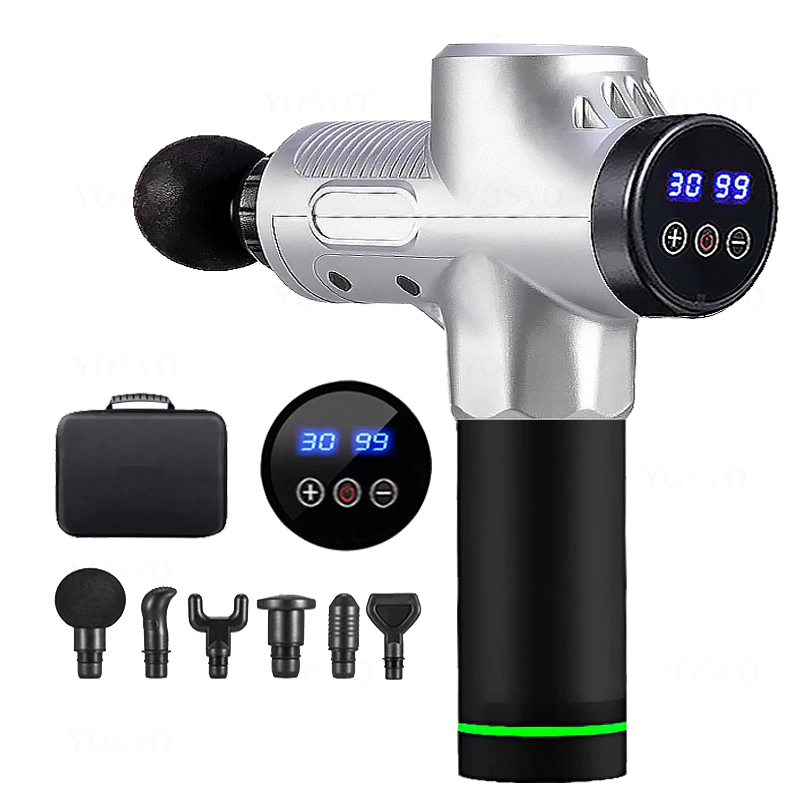 LCD Display Pain Relief Massage Gun LCD Display Pain Relief Massage Gun